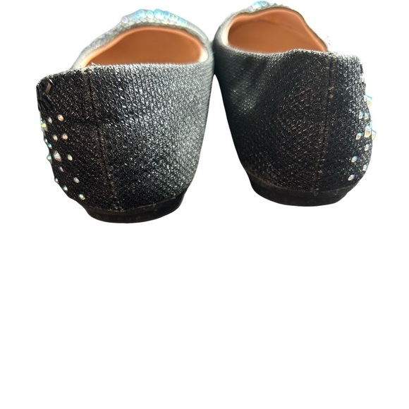 Link Black and Silver Studded Ballet Flats - Picture 3 of 6